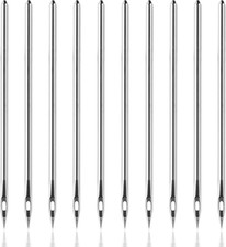 10 Pcs Leather Sewing Awl Hand Sewing Needle Canvas Leather Sewing Awl Needle fo