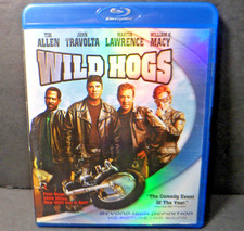 Wild Hogs (Blu-ray 2007 WS) Tim Allen, John Travolta, William H. Macy - LIKE NEW
