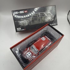 1/64 MINI GT KAIDO HOUSE #63 DATSUN 510 WAGON CARBON FIBER V2 RED