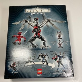 LEGO Bionicle 8621 Turaga Dume and Nivawk Metru Nui 2004 Sealed New Box Wear