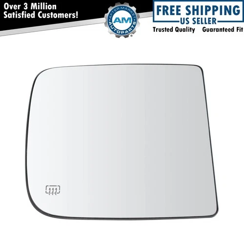 Towing Mirror Glass Heated RH Passenger Side for 2019-2024 Ram 1500