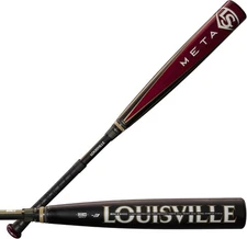 New Louisville Slugger 2025 Meta (-3) 32/29 BBCOR Baseball Bats Black/Red/Gold