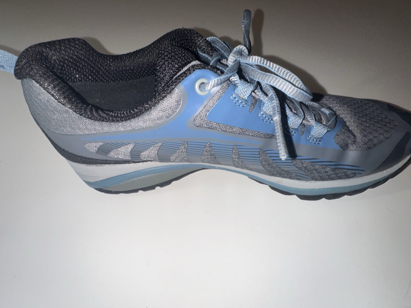 Scarpe Merrell Siren Edge 3 blu grigio impermeabili trekking trail J03446 donna taglia 8