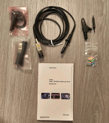 Tektronix P5100 2500V 250 MHz High Voltage Oscilloscope Probe NEW W/Accessories 
