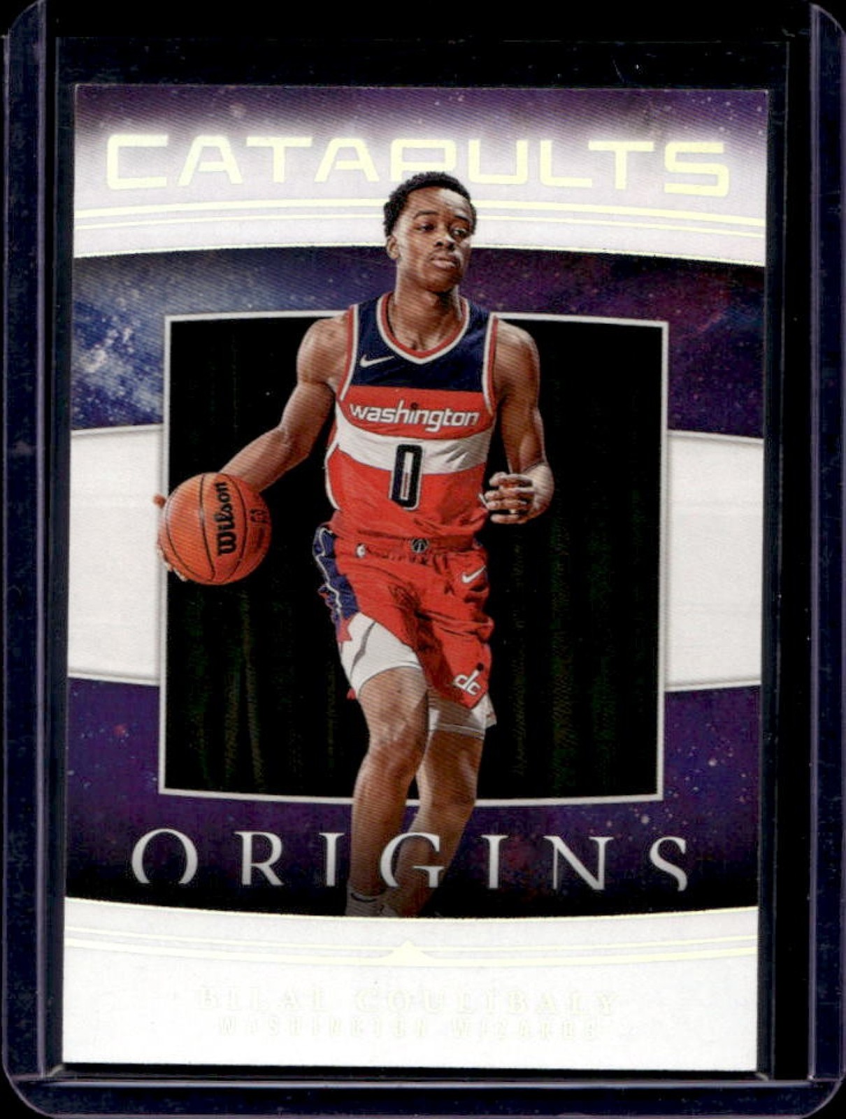 2023-24 Origins Bilal Coulibaly Catapults Rookie RC #6 Wizards
