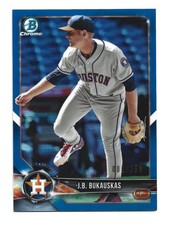 /150 Blue Refractor 2018 Bowman Chrome #BDC-189 J.B. Bukauskas Houston Astros RC