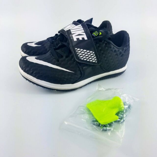 Nike Zoom HJ Elite High Jump Spikes - Black/White - 806561-017 - Sz: 4.5 / 6W | eBay