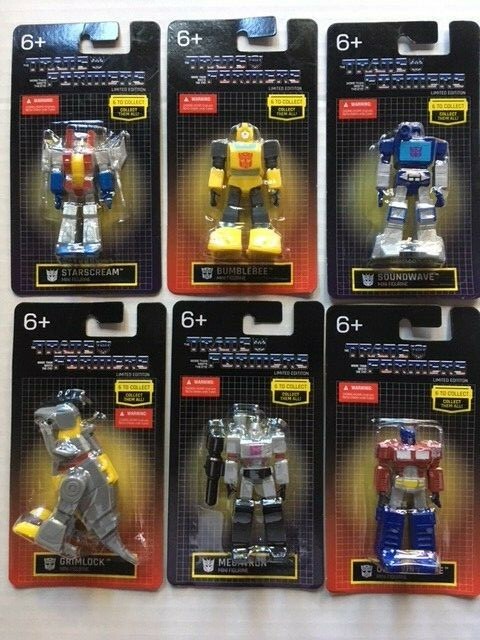 トランスフォーマー 詰め合わせ　6 SET OF 6 TRANSFORMERS - THE COMPLETE SET FOR ONLY $29.99 WITH FREE