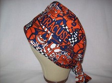 Men/Women Surgical Scrub Cap Lined Syracuse Very Cool 100 Cotton