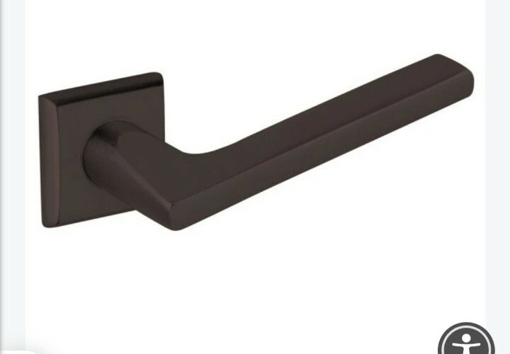BALDWIN 5162102RDM RIGHT-HANDED HALF DUMMY DOOR LEVER, OIL RUBBED BRONZE