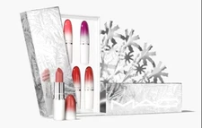 MAC Frostbitten Kiss Lustreglass Lipstick x 5 - Fresh Shades $130 Value