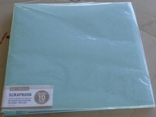 K Company Faux Leather Scrapbook - 12 x 12 Pages - 12 Pages - Post Bound - NEW