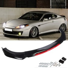 For Hyundai Tiburon Red Front Bumper Lower Lip Splitter Spoiler Body Kit For Hyundai Tiburon Red Front Bumper Lower Lip Splitter Spoiler Body Kit