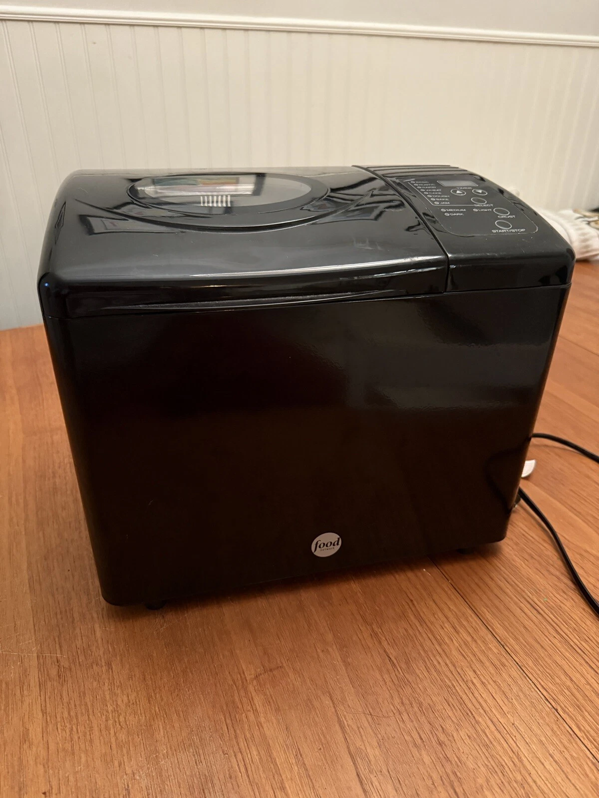 Food Network Sensio Bread Maker Model XBM138-D Black