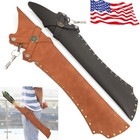 Archery Arrow Quiver Leather Waist Holder Hip Bag Traditional Bow Hunting RH LH