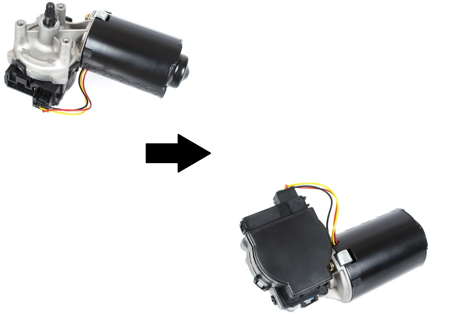 Moteur essuie-glace avant pour Peugeot Boxer 2002-2007 référence 9943394