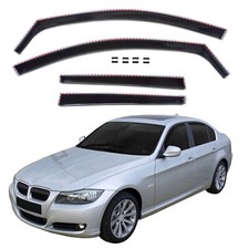 Windabweiser GP Regenabweiser Für Bmw E90 2005-2012 4-Tlg Set Schwarz