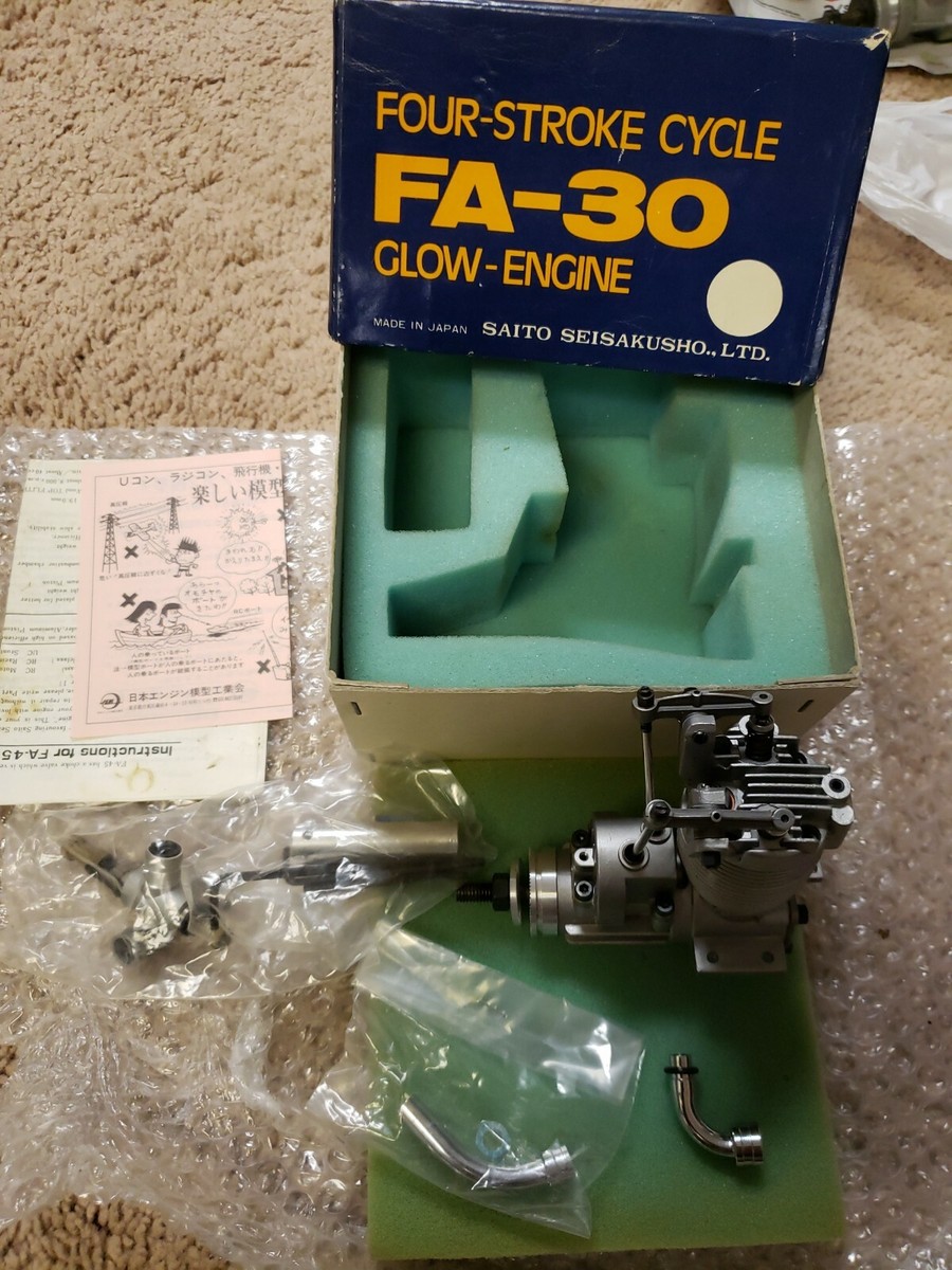 SAITO FA-30S 4サイクルラジコン飛行機用エンジン（Saito