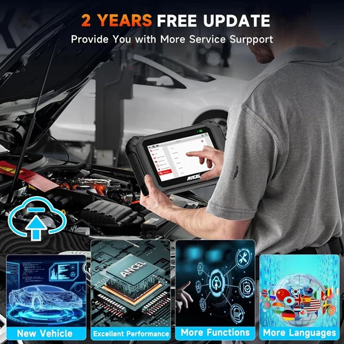 ANCEL V5 BT Car OBD2 Full System Diagnostic Scanner Computer Code Reader Active - Picture 7 of 9