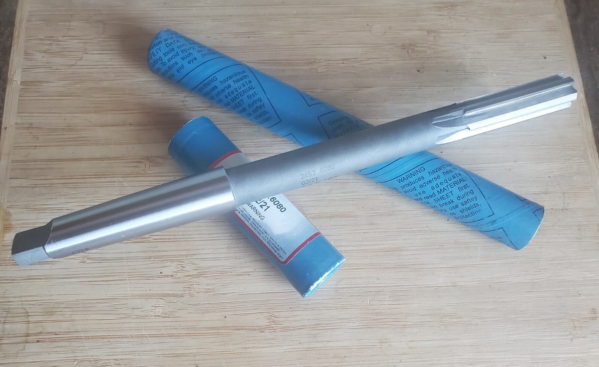 ROCK RIVER TOOL 2452 .608 DIA. TAPERED SHANK REAMER | eBay