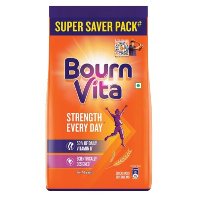 Cadbury Bournvita Chocolate Nutrition Drink, 1 kg Pouch f/s