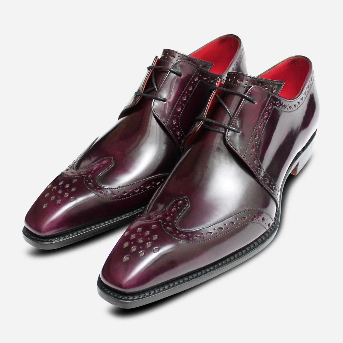 Jeffery West Men’s Dress Shoes Mens Jeffery West Arrow Head Shoes In Black | Soletrader main image 4