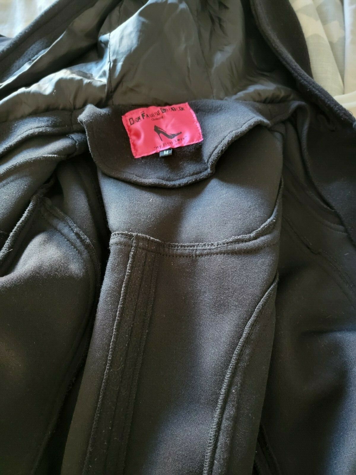 Born Famous Basic Solid Black Button Up with Pock… - image 12