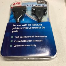APC IEEE1284 Parallel Printer Cable 6 FT DB25 Male to C36 Male New in Package