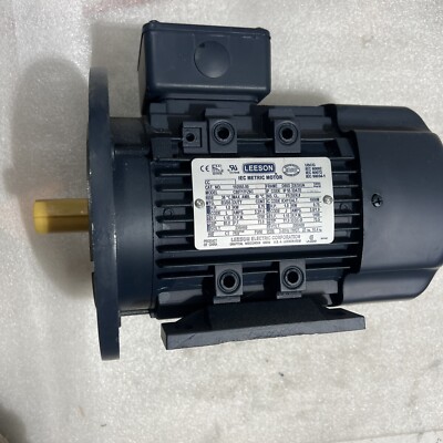 1 hp 3 phase motor leeson 3/4bore D80D frame 230/460V 1700RPM