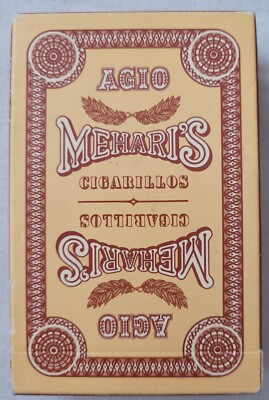 Agio Mehari's Cigarillos Playing Cards