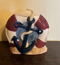 Jubilee Harbor Anchor Toothbrush Holder Ocean Beach Boats Ships Decor