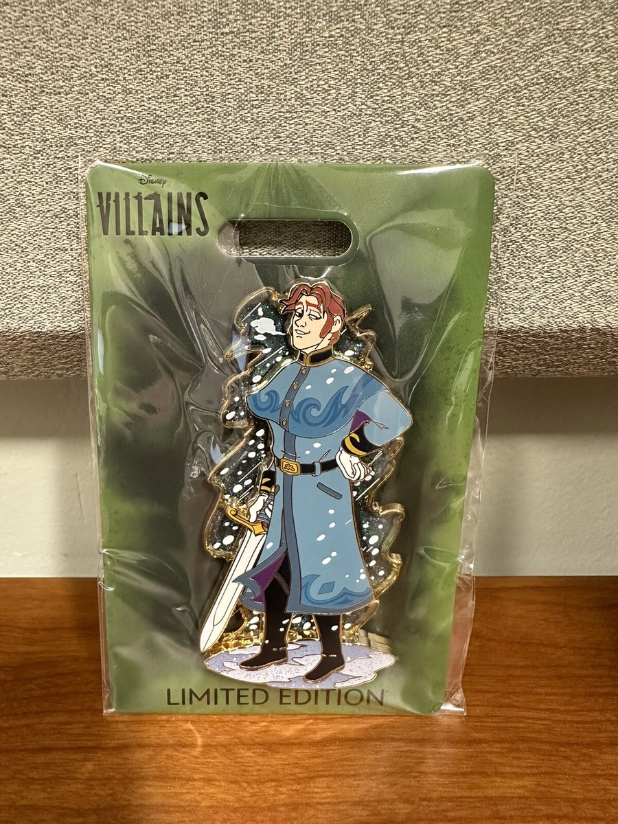 Disney D23 Expo 2024 Prince Hans Villain Pin Mickeys Glendale MOG