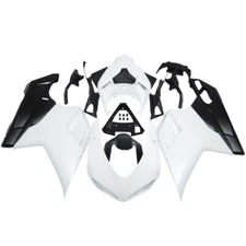 White Black Injection Fairing Kit for Ducati 1098/848/1198 2007 - 2012 Body Kit