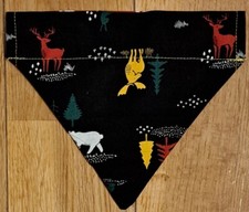 Over The Collar Slide On Bandana. Reversible X-small