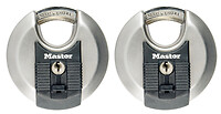 MasterLock Vorhängeschloss 2-Disk aus Edelstahl 70mm M40E Blocco / M40EURT