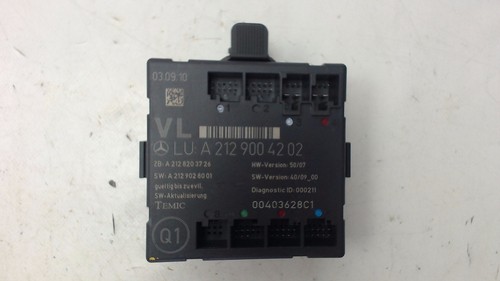 Mercedes-benz E 350 CDI DPF Blueefficiency 7G-TRONIC 212 Türsteuergerät vorne