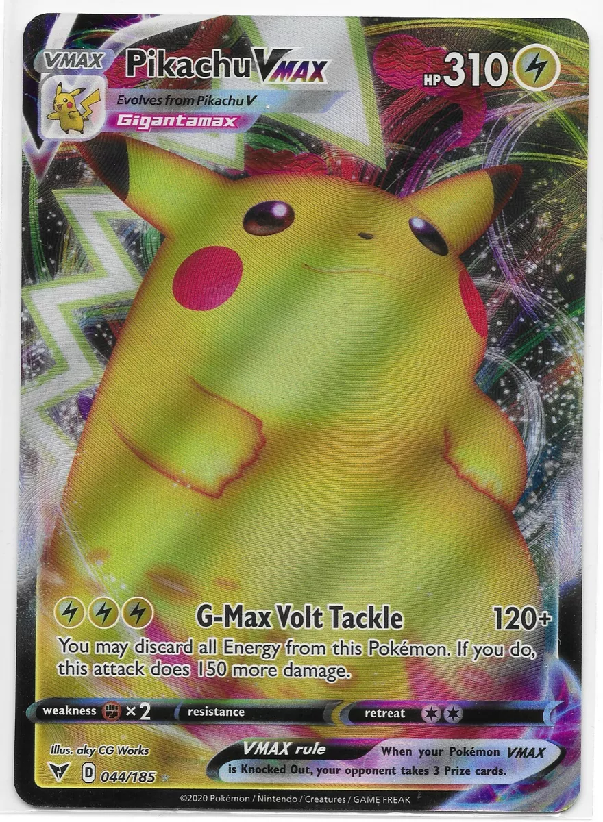 Pikachu VMAX 044/185 Vivid Voltage