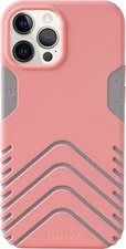 CASEKOO pink New Wave for iPhone 12 Pro Max Case, [12 Ft Military drop