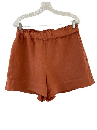 Lou \u0026 Grey Shorts 100% Linen Pull On 