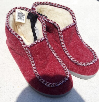 warme Damen-Hausschuhe/Winter feste Sohle Größe 36/37/38/39/40/rot/navy/grau