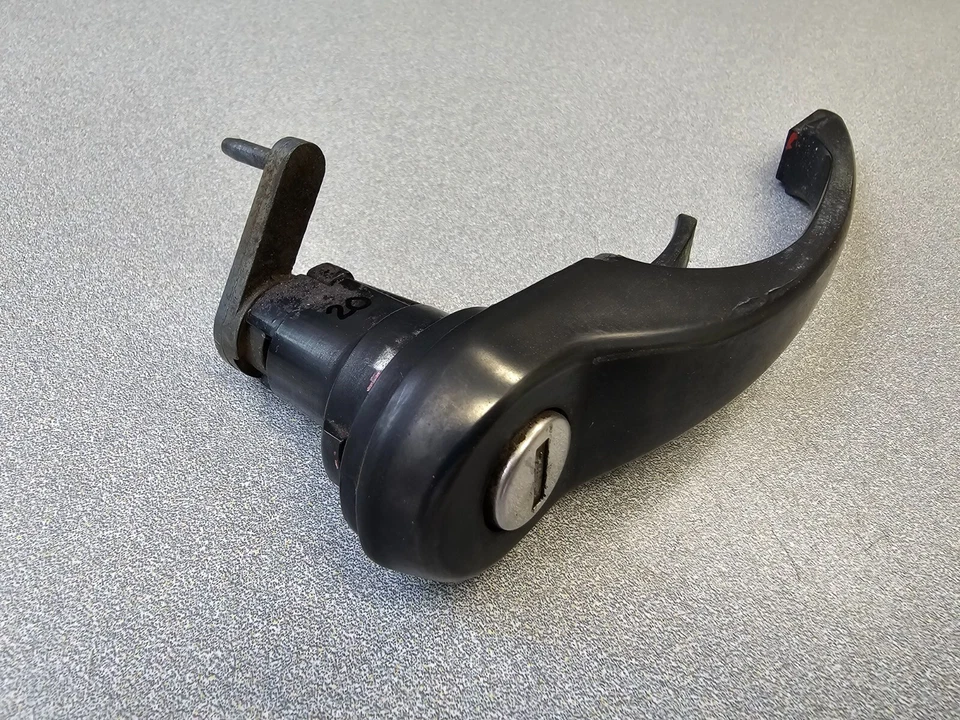 BONITO USADO ORIGINAL PORSCHE 911 930 PASAJEROS NEGRO MANIJA DE PUERTA SIN LLAVE 74-84 #20 Foto 2 de 4