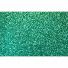 Fommy Glitter Verde Natale Foglio in Gomma Crepla EVA Foam Moosgummi brillantini