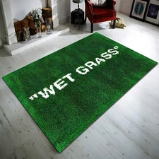Wet Grass Rug,Off White Rug,Wet Grass,Grass Rugs For Living Room,Off White Rug,