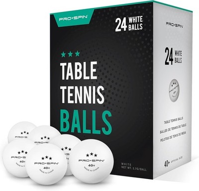PRO-SPIN Tischtennisbälle   3-Sterne ITTF-zugelassene Premium Tischtennisbälle |
