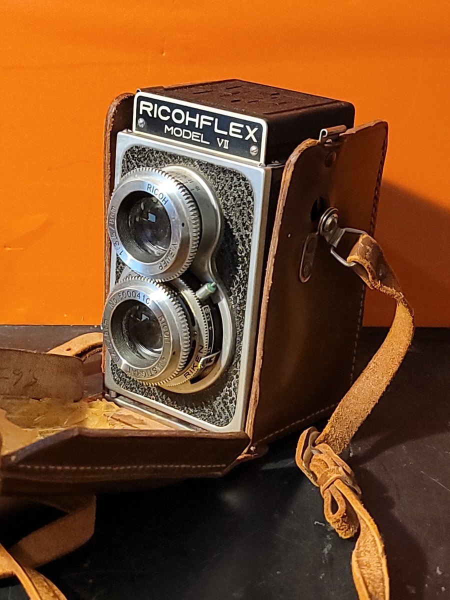 Vintage Ricoh Ricohflex Model VII TLR Manual ANASTIGMAT Film