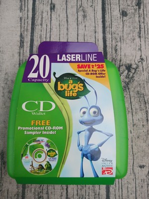 Laserline CD Storage / Wallet / Case (20) A Bugs Life - New