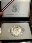 1986 American Eagle $1 Dollar Silver Bullion Coin 1st Year Issue W/ Black Set Bx
