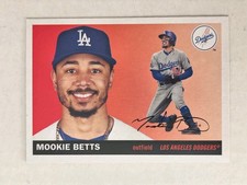 2020 Topps Archives BASE #27 Mookie Betts Los Angeles Dodgers 1955