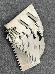 Browning Gear Tooth Pitch Gauge 3DP-48DP Set of 15