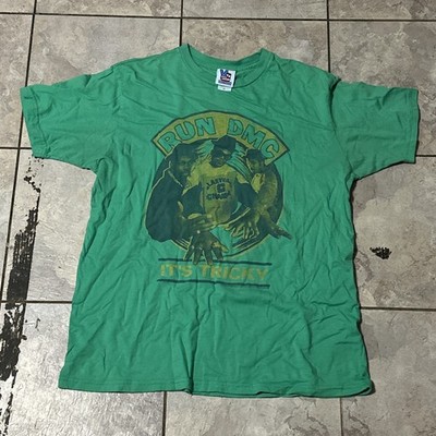 Run DMC 2009 It s Tricky Junk Food Green Shirt Size Medium Graphic